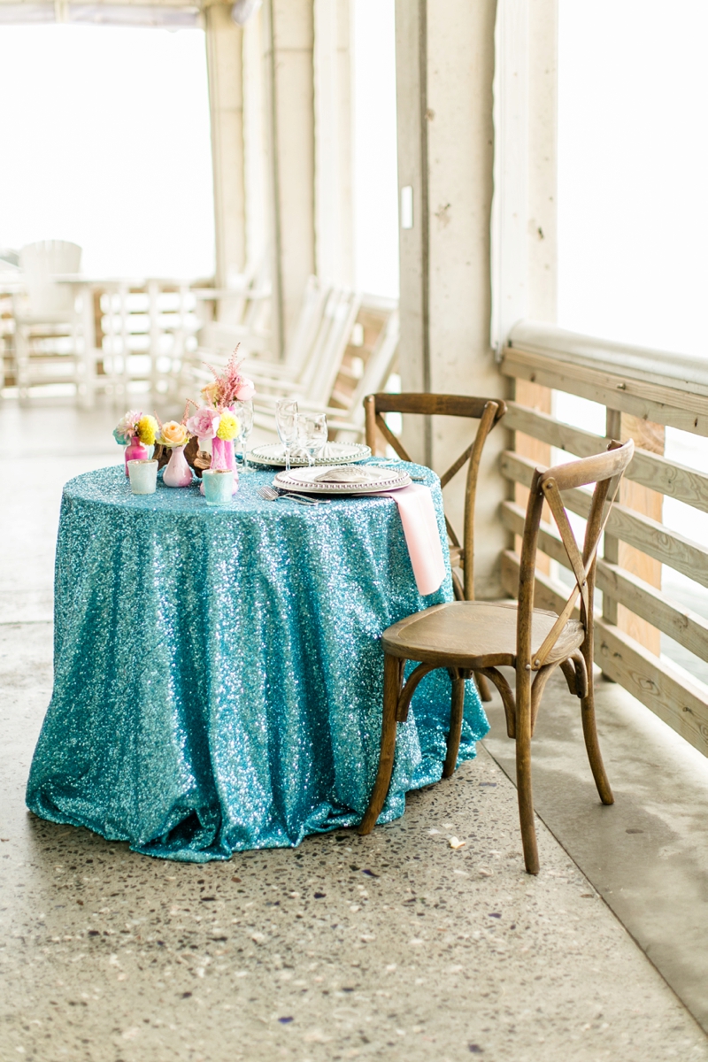 Cheerful Pink and Aqua Wedding Ideas via TheELD.com