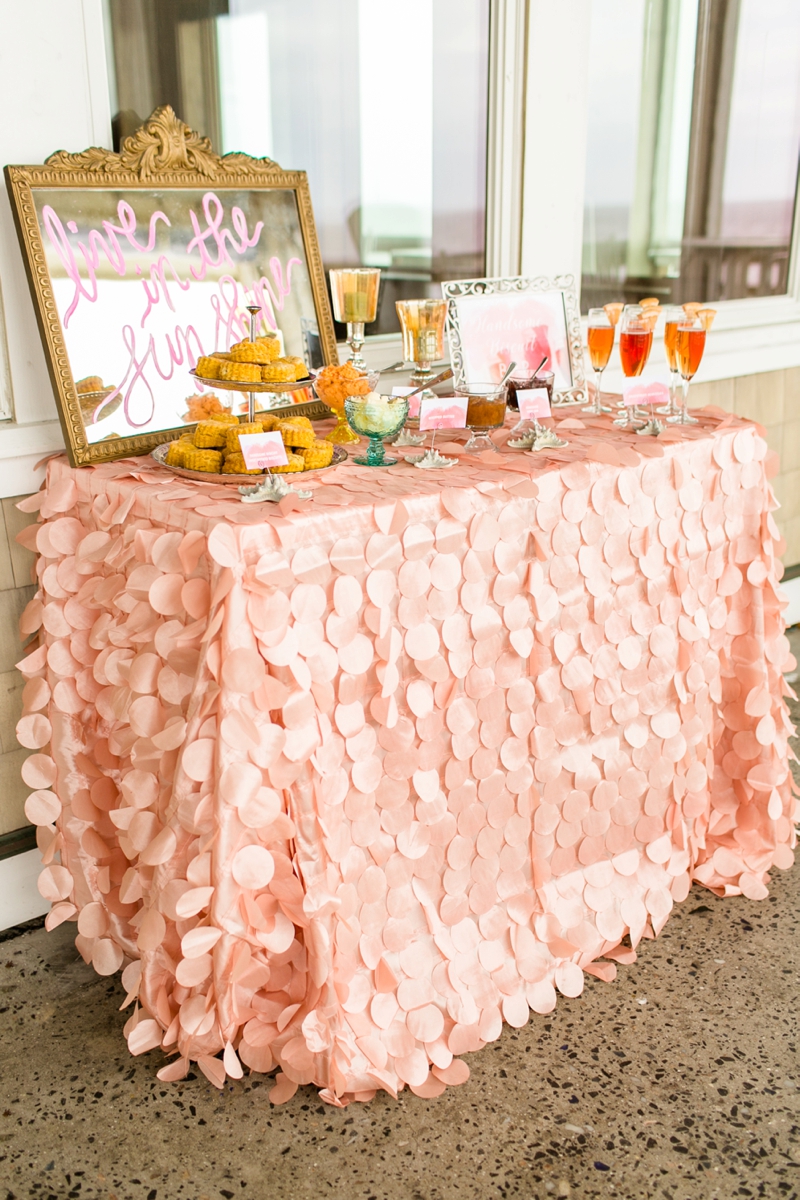 Cheerful Pink and Aqua Wedding Ideas via TheELD.com