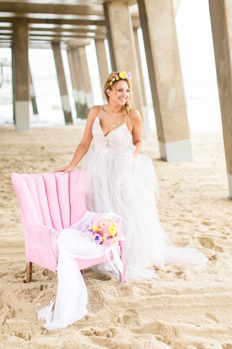 Cheerful Pink and Aqua Wedding Ideas via TheELD.com