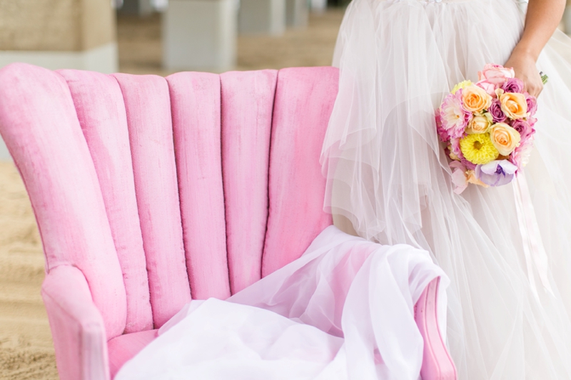 Cheerful Pink and Aqua Wedding Ideas via TheELD.com