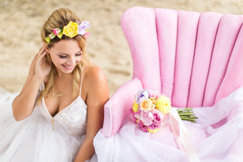 Cheerful Pink and Aqua Wedding Ideas via TheELD.com