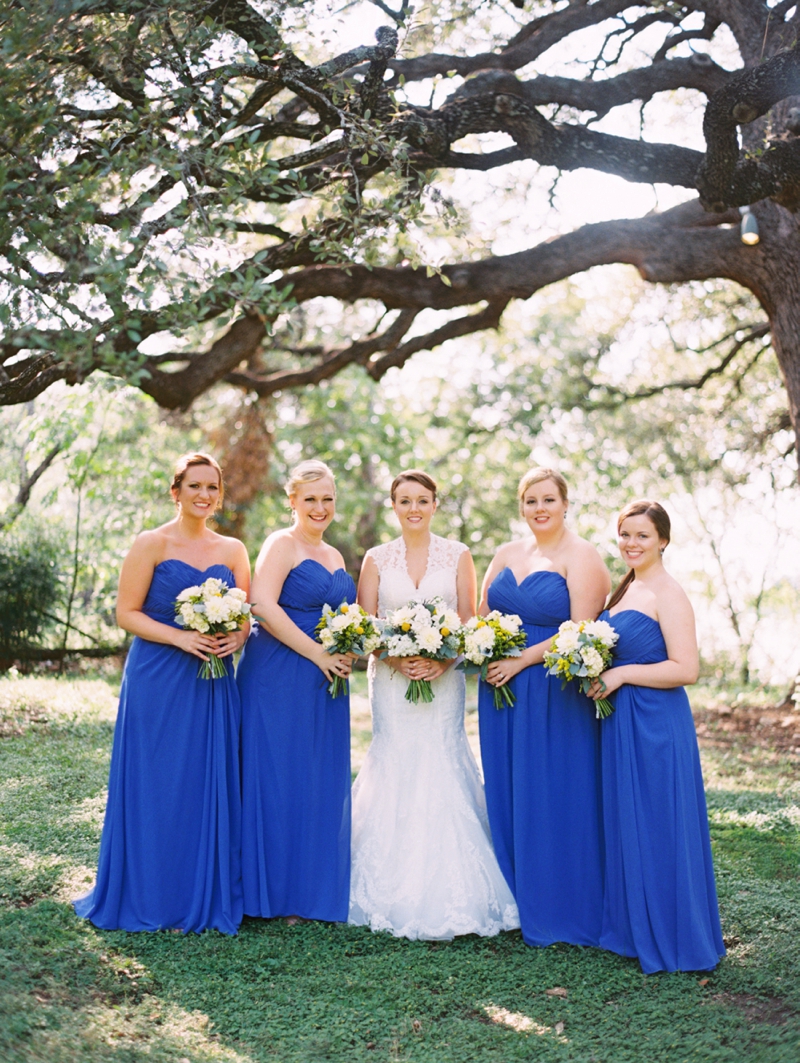 Eclectic Yellow and Blue Wedding via TheELD.com