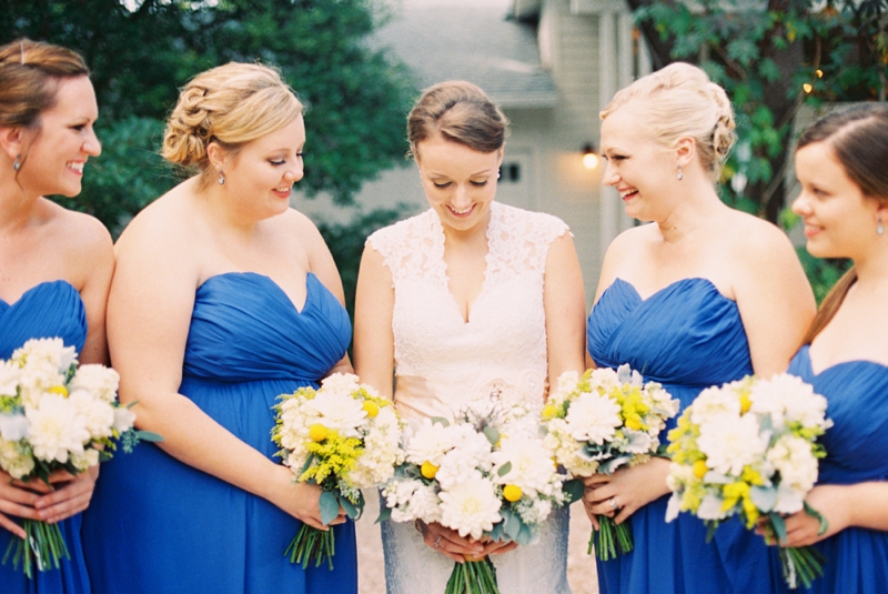 Eclectic Yellow and Blue Wedding via TheELD.com