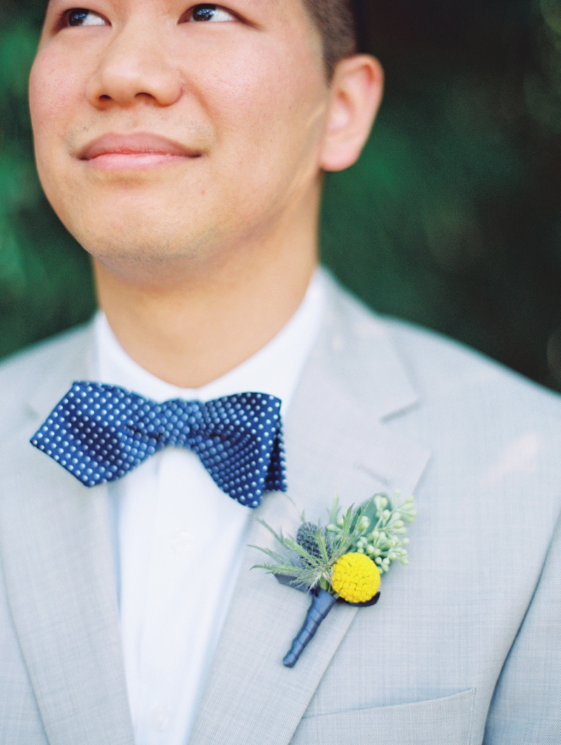 Eclectic Yellow and Blue Wedding via TheELD.com