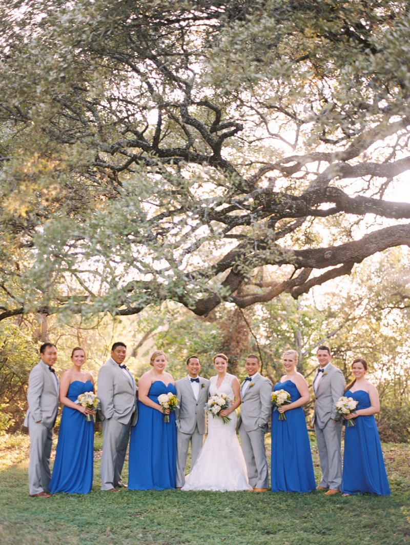 Eclectic Yellow and Blue Wedding via TheELD.com