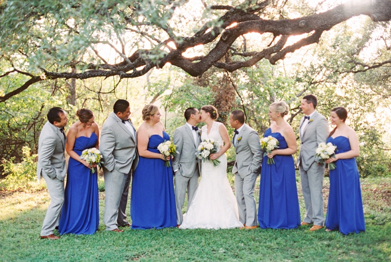 Eclectic Yellow and Blue Wedding via TheELD.com