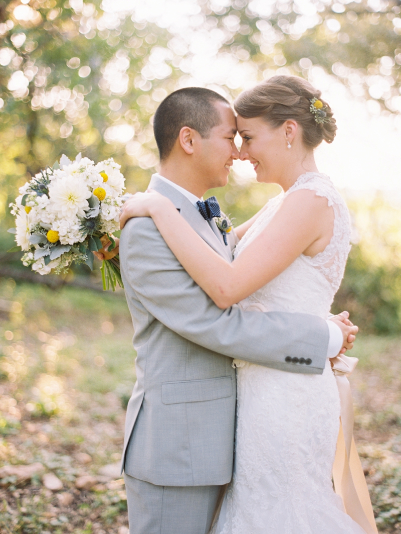 Eclectic Yellow and Blue Wedding via TheELD.com