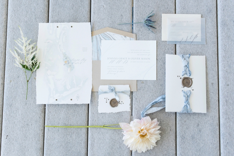 Ocean Inspired Wedding Ideas via TheELD.com