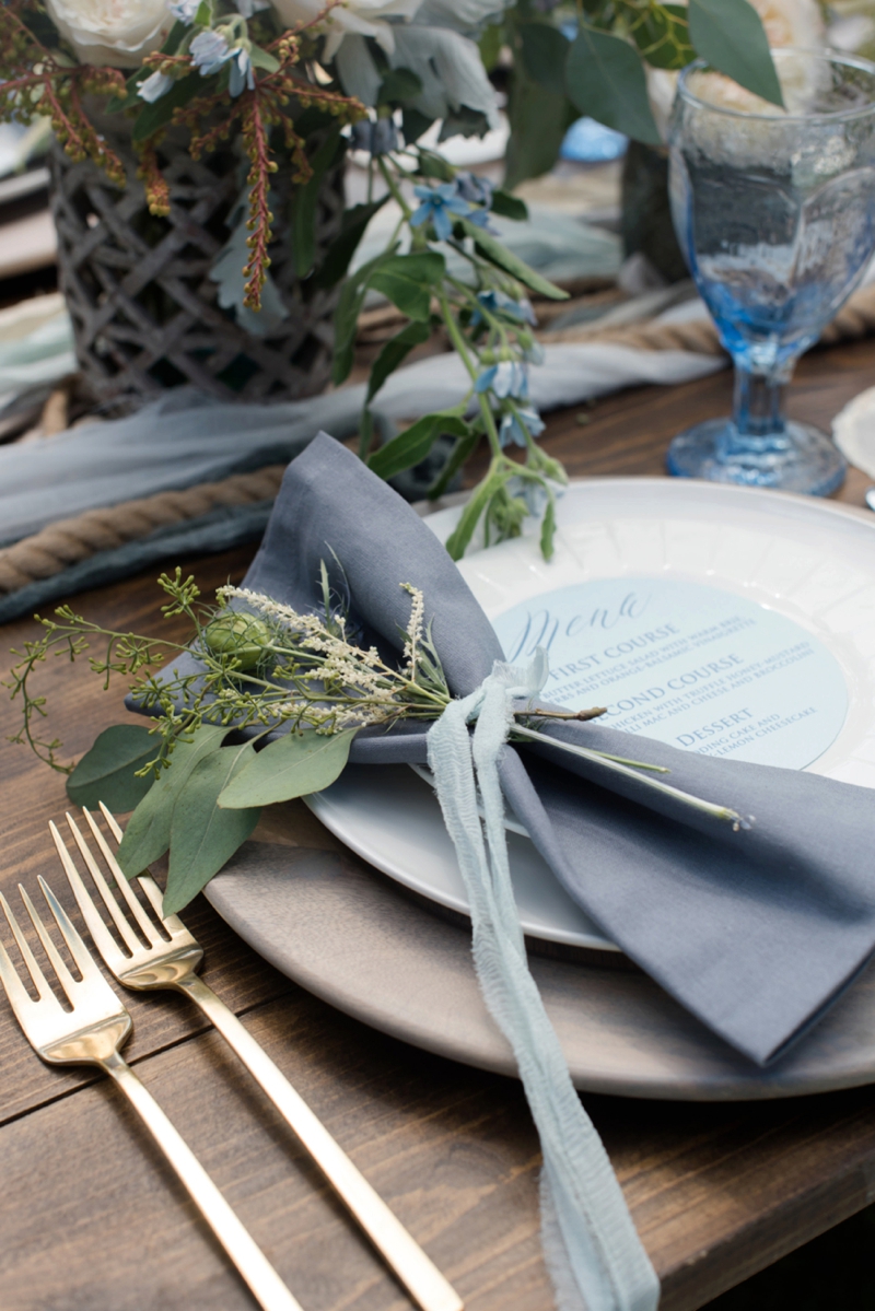 Ocean Inspired Wedding Ideas via TheELD.com