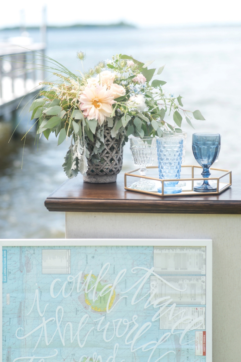 Ocean Inspired Wedding Ideas via TheELD.com