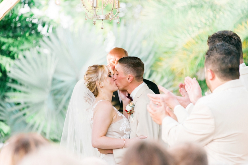 Rustic Elegant Red and Gold Wedding via TheELD.com