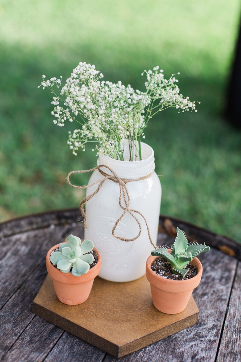 Rustic Elegant Red and Gold Wedding via TheELD.com