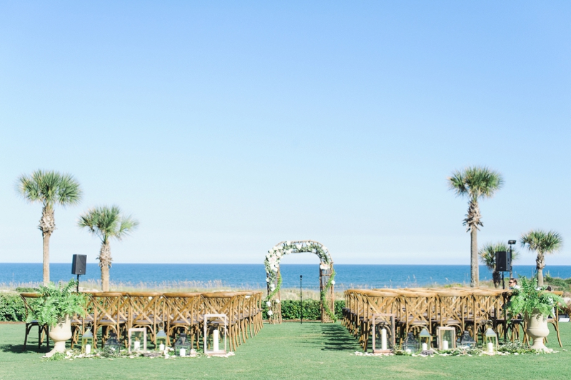 Romantic Blush Amelia Island Wedding via TheELD.com