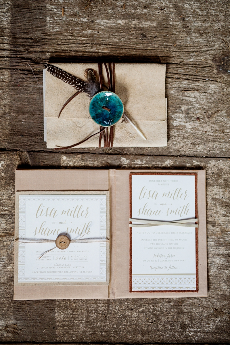 Rustic Elegant Winter Wedding Ideas via TheELD.com