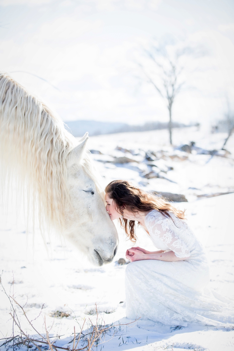 Rustic Elegant Winter Wedding Ideas via TheELD.com