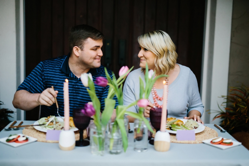 Valentines Day DIY Dinner Date via TheELD.com