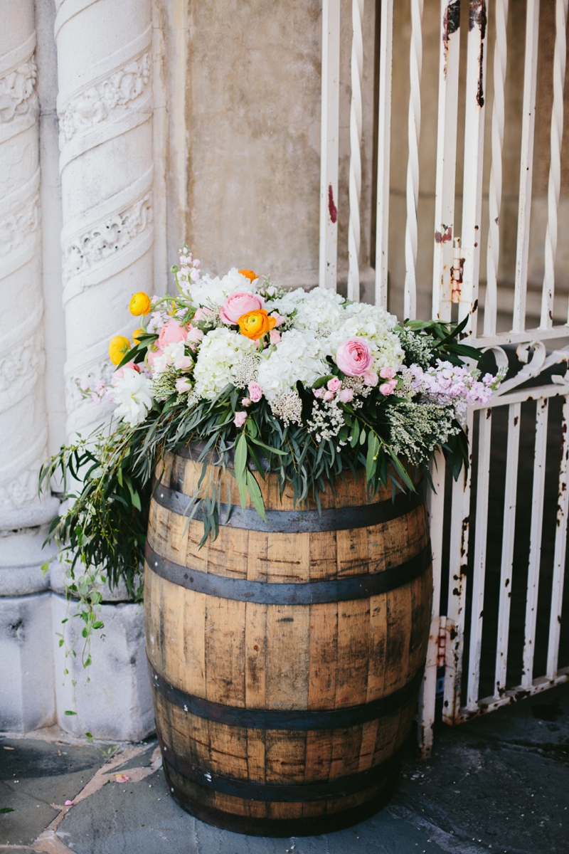 A Romantic Blush and Mint Wedding via TheELD.com