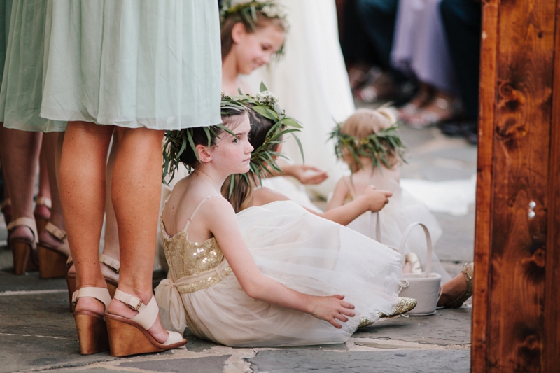 A Romantic Blush and Mint Wedding via TheELD.com