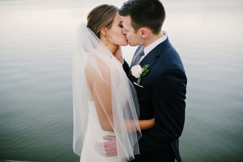 A Romantic Blush and Mint Wedding via TheELD.com