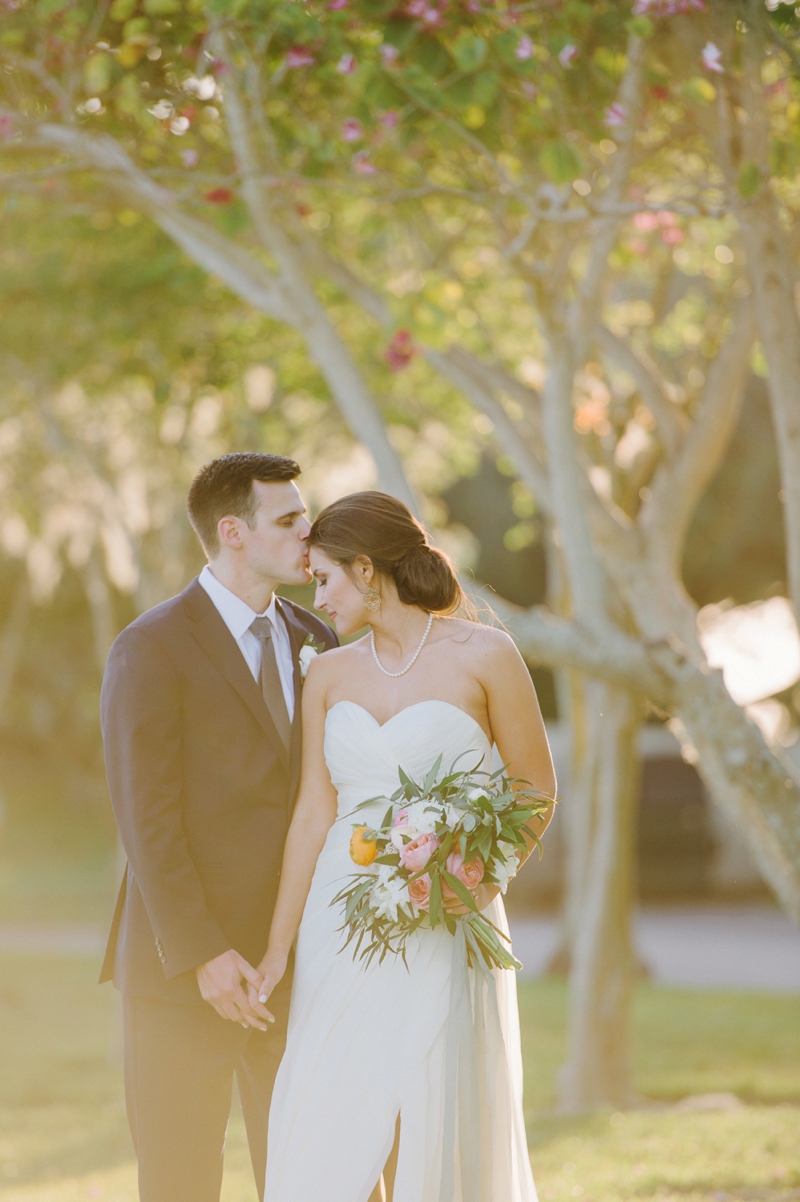 A Romantic Blush and Mint Wedding via TheELD.com