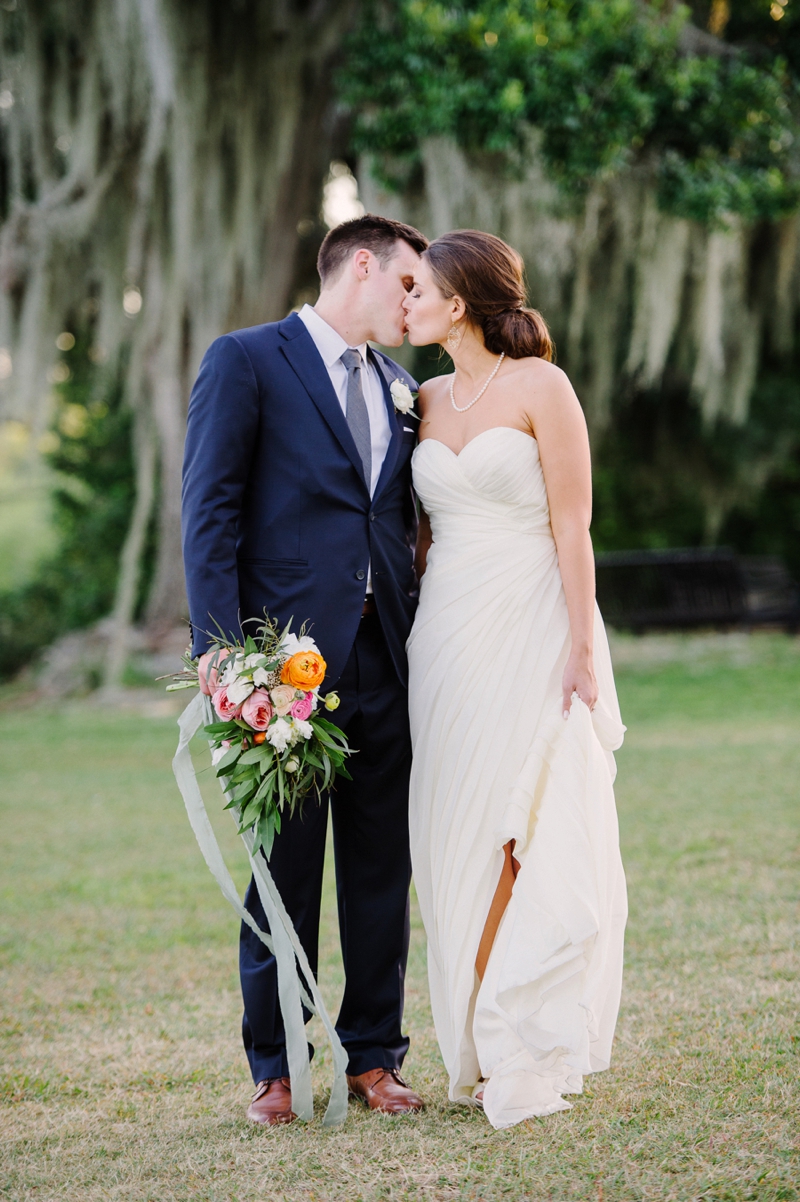 A Romantic Blush and Mint Wedding via TheELD.com