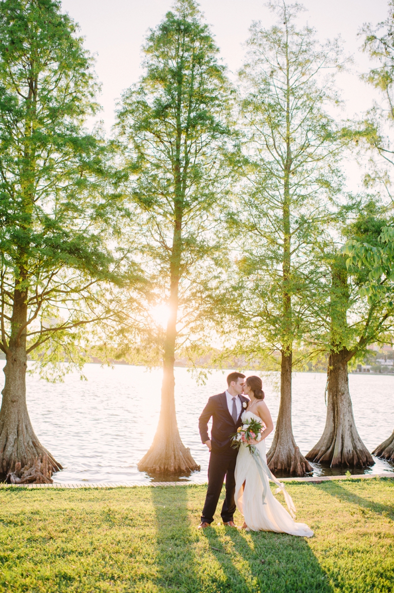 A Romantic Blush and Mint Wedding via TheELD.com