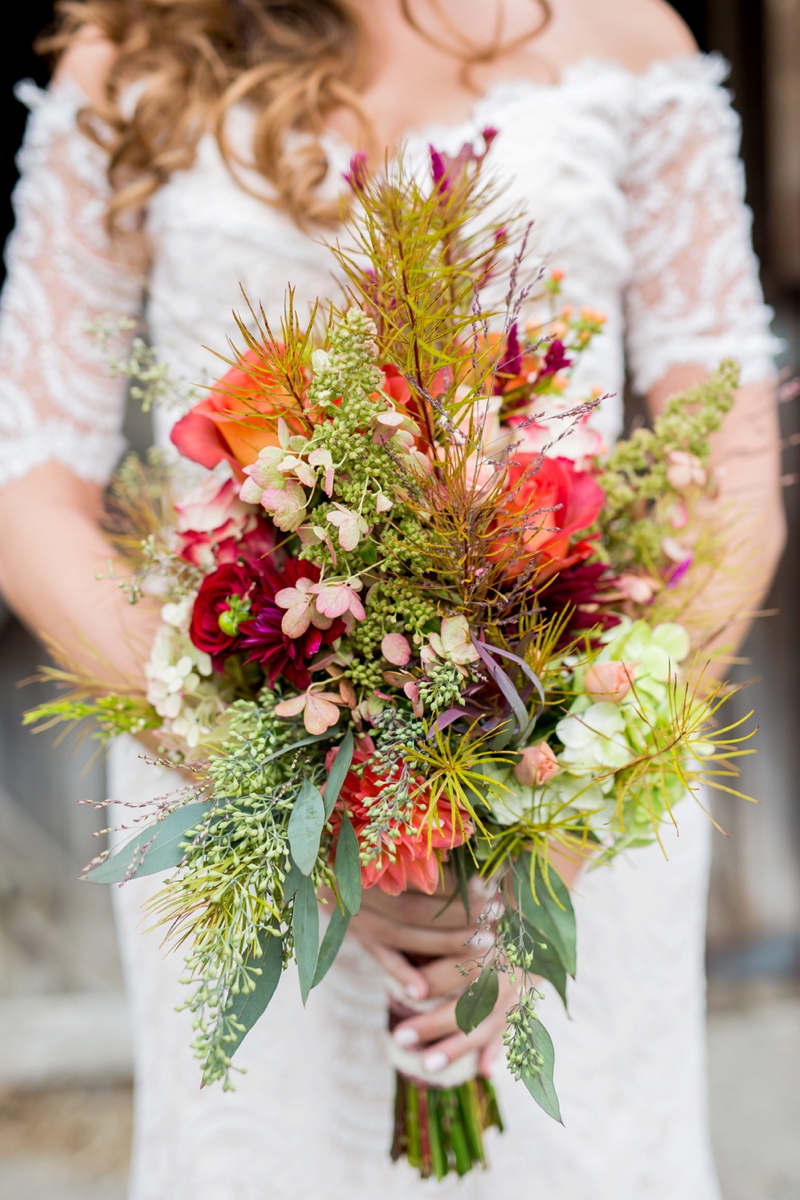 A Rustic Boho Wedding in New York via TheELD.com