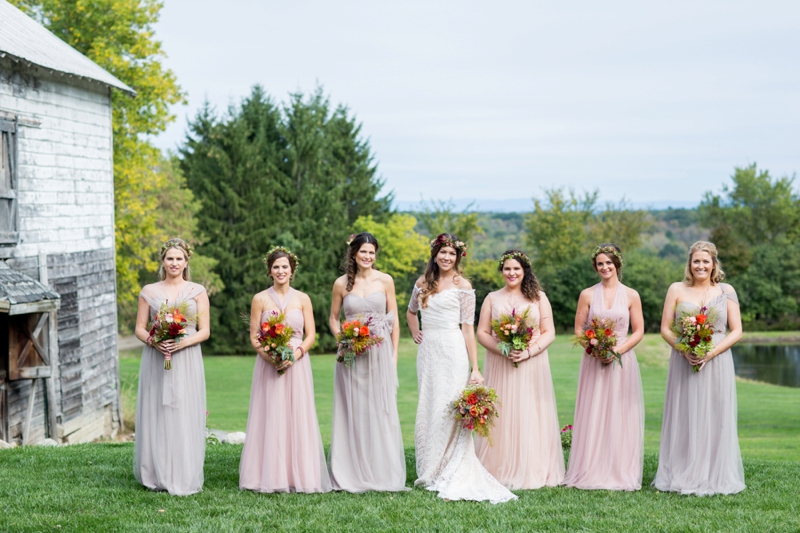 A Rustic Boho Wedding in New York via TheELD.com