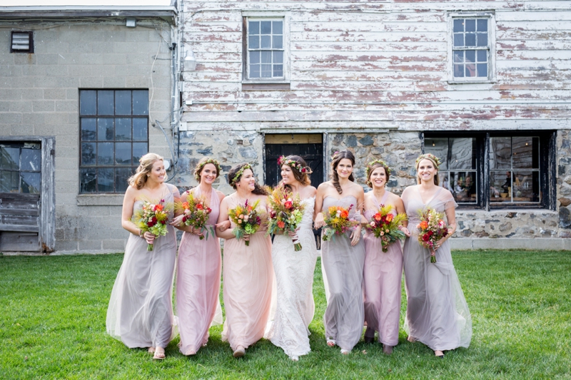 A Rustic Boho Wedding in New York via TheELD.com