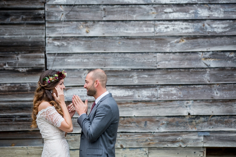 A Rustic Boho Wedding in New York via TheELD.com