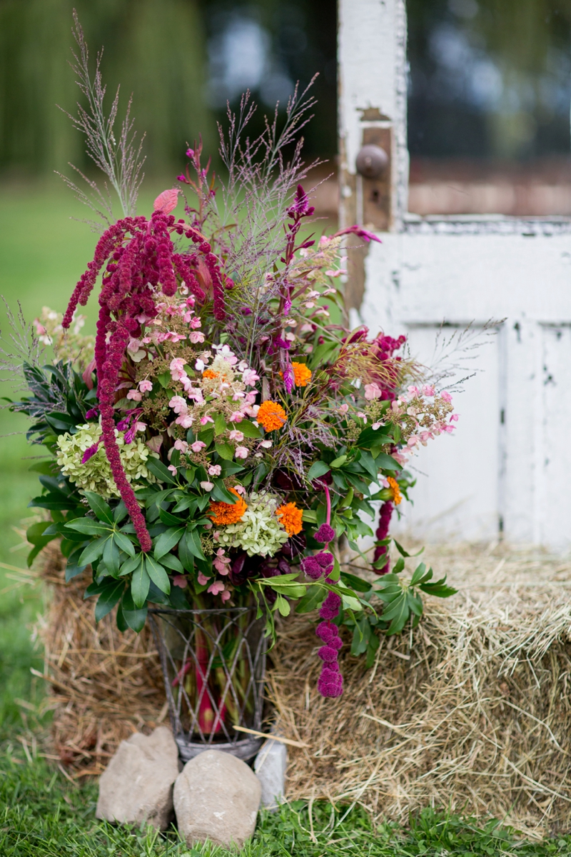 A Rustic Boho Wedding in New York via TheELD.com