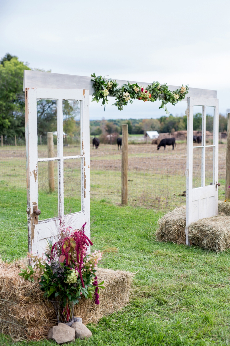 A Rustic Boho Wedding in New York via TheELD.com