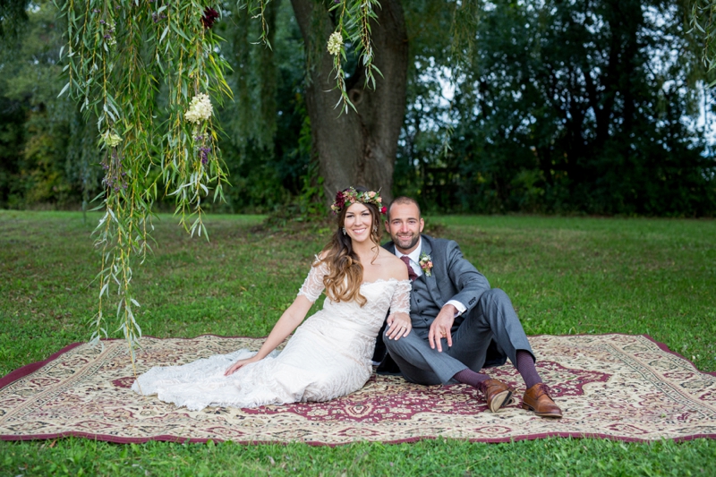 A Rustic Boho Wedding in New York via TheELD.com