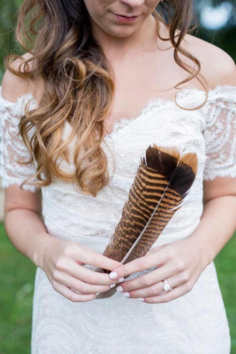 A Rustic Boho Wedding in New York via TheELD.com