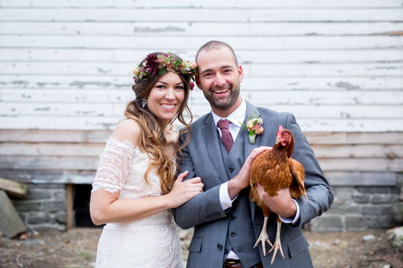 A Rustic Boho Wedding in New York via TheELD.com