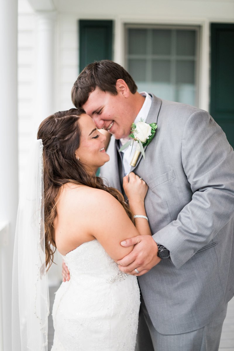 An Elegant Blush Backyard Wedding via TheELD.com