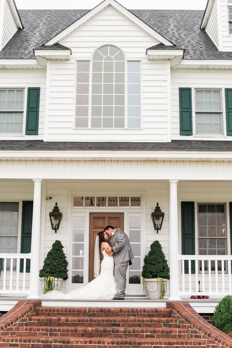 An Elegant Blush Backyard Wedding via TheELD.com