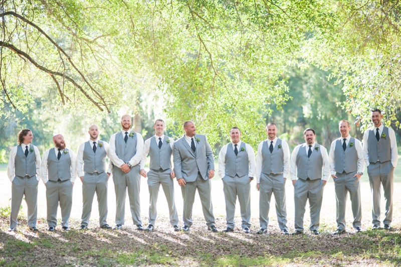 Florida Rustic Glam Wedding via TheELD.com