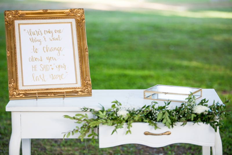 Florida Rustic Glam Wedding via TheELD.com