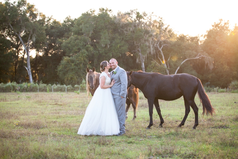 Florida Rustic Glam Wedding via TheELD.com