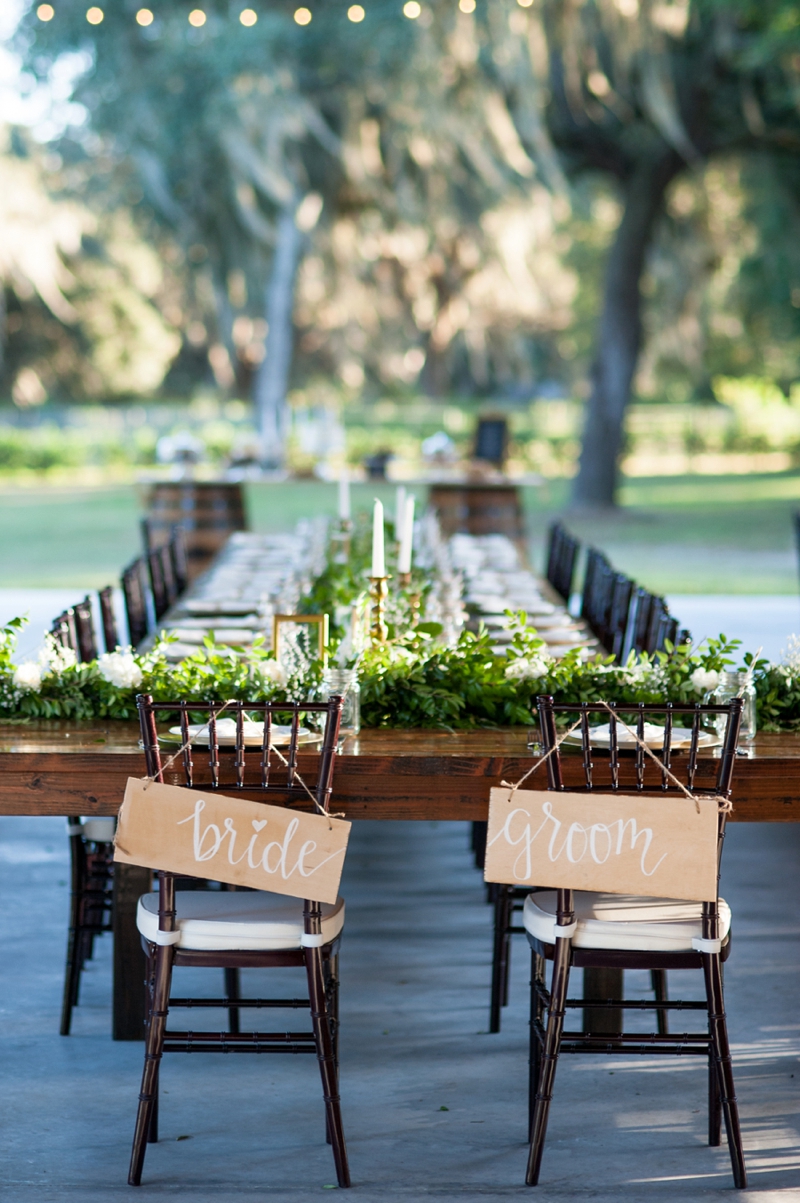 Florida Rustic Glam Wedding via TheELD.com