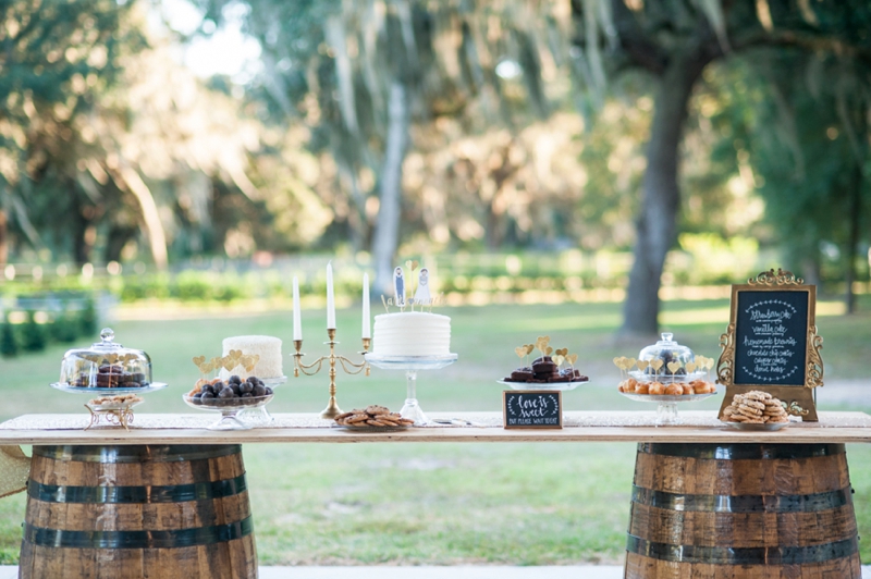 Florida Rustic Glam Wedding via TheELD.com