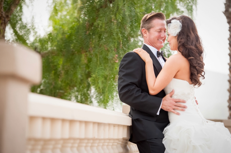 Glamorous Pink & White California Wedding via TheELD.com