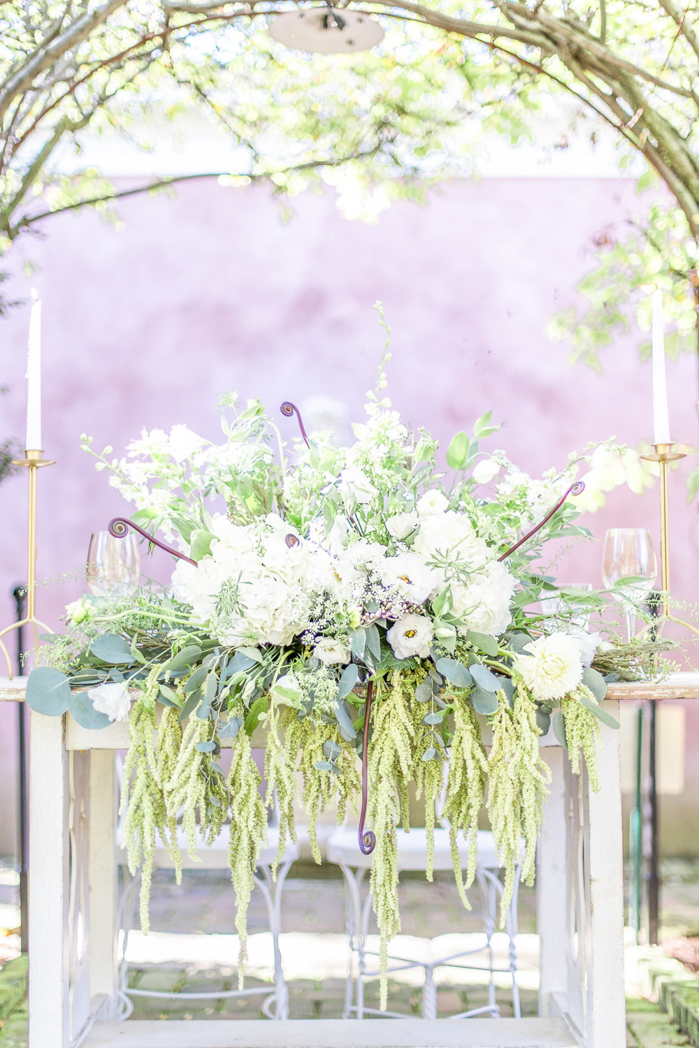 Green & White Organic Wedding Ideas via TheELD.com