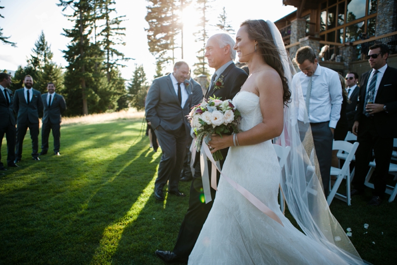 Chic Blush, Red & Gray Washington Wedding via TheELD.com