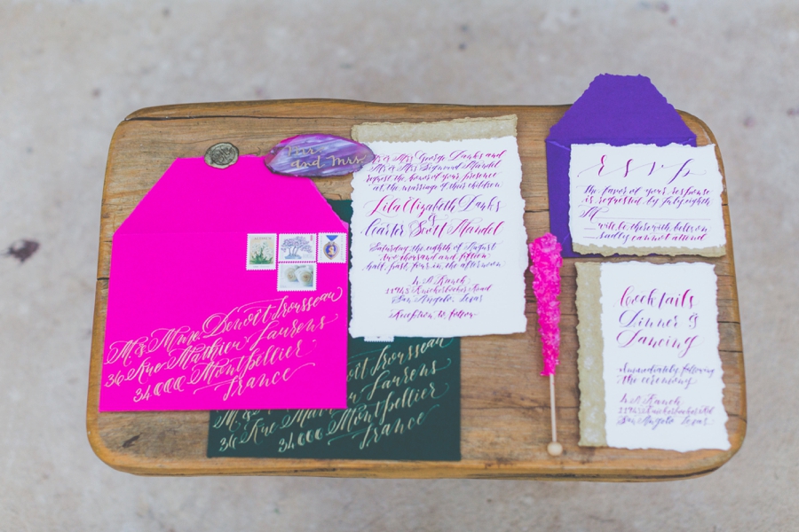 Pink Boho Wedding Ideas With a Southwest Flair via TheELD.com