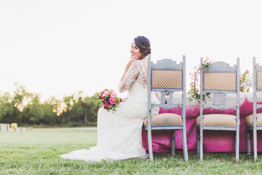 Pink Boho Wedding Ideas With a Southwest Flair via TheELD.com