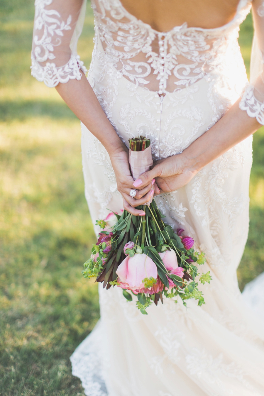 Pink Boho Wedding Ideas With a Southwest Flair via TheELD.com