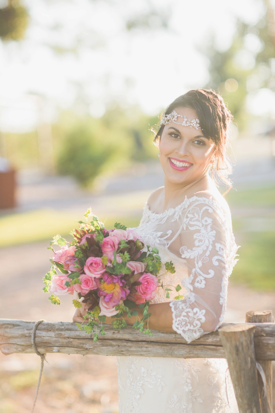 Pink Boho Wedding Ideas With a Southwest Flair via TheELD.com