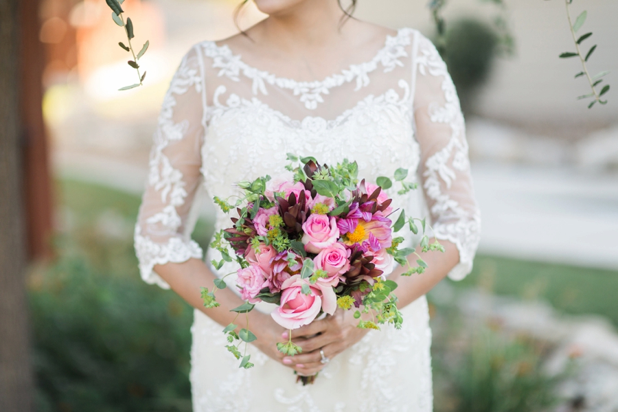 Pink Boho Wedding Ideas With a Southwest Flair via TheELD.com